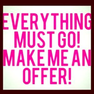 Everything in my closet!